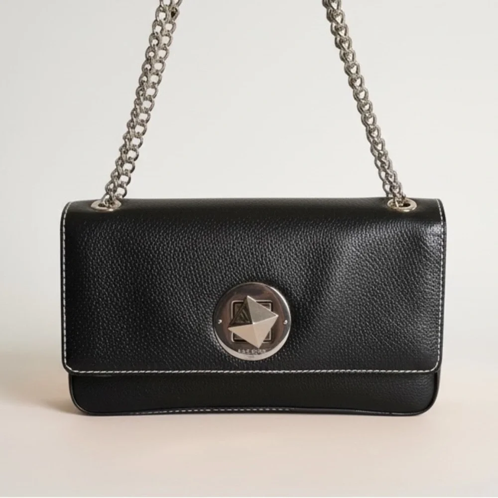 NWOT Kate Spade Silver-Chain Black Shoulder Bag – NWOT